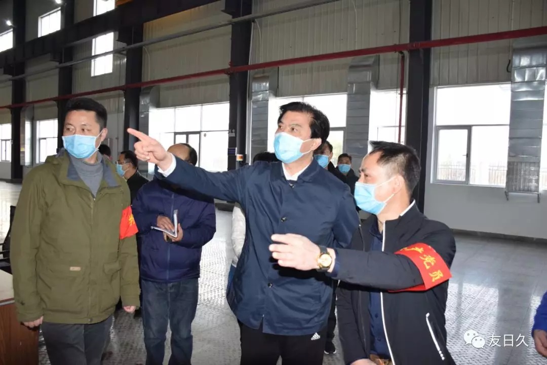 中共安徽省委常委、、省委秘书长陶明伦一行莅临安徽友发公司